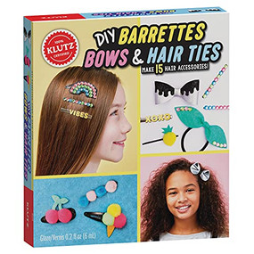 DIY Barrettes, Bows & Hair Ties by Editors of Klutz, 9781338643701