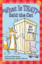 "What Is That?" Said the Cat (Scholastic Reader, Level 1) by Grace Maccarone, Jeffrey Scherer, 9780590259453