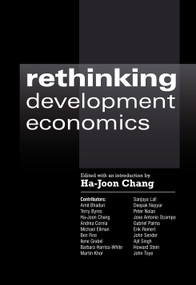 Rethinking Development Economics by Ha-Joon Chang, 9781843311102