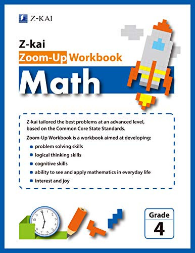 Zoom-Up Workbook Math Grade 4 by Makoto Yoshida, Mary N. Leer, Z-kai Learning Materials Development Division, 9784862902764