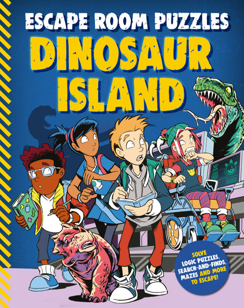 Escape Room Puzzles: Dinosaur Island by Editors of Kingfisher, 9780753476826