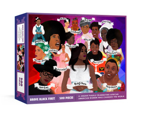 Brave. Black. First. Puzzle by Cheryl Willis Hudson, Erin K. Robinson, 9780525574798