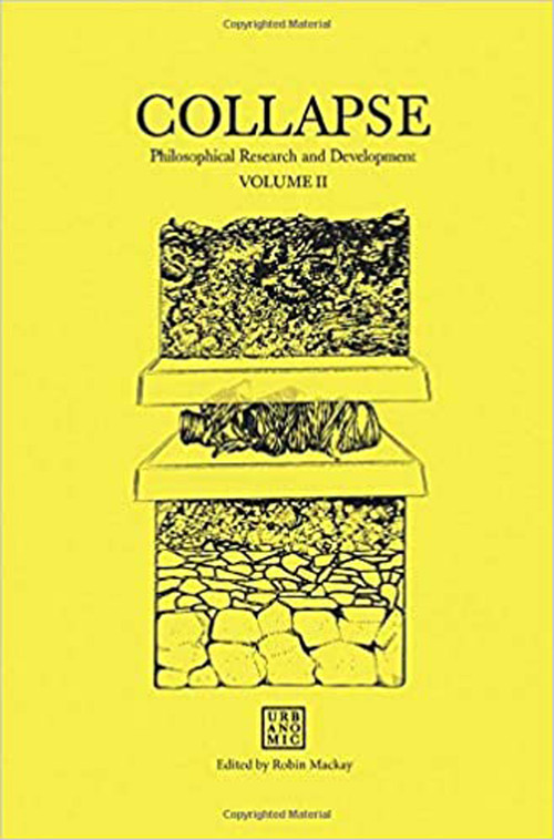 Collapse, Volume 2 (Speculative Realism) by Robin Mackay, 9780956775047