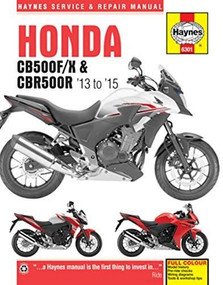 Honda CB500F/X & CBR500R (2013 to 2020) by Editors of Haynes Manuals, 9781785214653