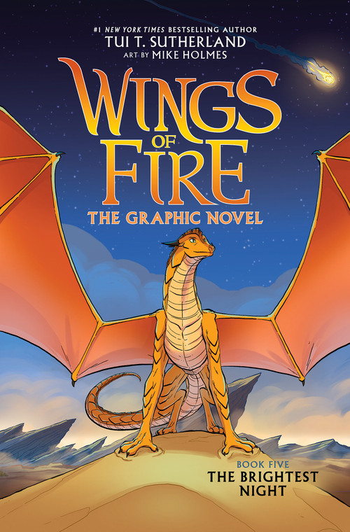 Wings of Fire: The Brightest Night: A Graphic Novel (Wings of Fire Graphic Novel #5) - 9781338730869 by Tui T. Sutherland, Mike Holmes, 9781338730869