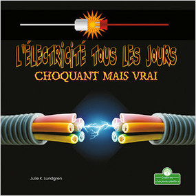 L'électricité tous les jours, choquant mais vrai (Everyday Electricity, Shocking But True) by Julie K. Lundgren, Annie Evearts, 9781039609402