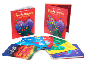 Thank Forward (A Gratitude Action Kit (Gratitude Kit with 21 Cards and Guide Book)) by Julie Shields, Mia Logan, 9780764358647