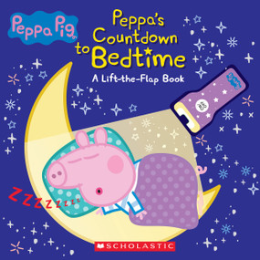Countdown to Bedtime: Lift-the-Flap Book with Flashlight (Peppa Pig) by Scholastic, 9781338805765
