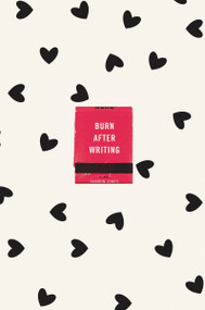 Burn After Writing (Hearts) by Sharon Jones, 9780593421789