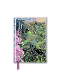 Annie Soudain: Foxgloves & Finches (Foiled Pocket Journal) by Flame Tree Studio, 9781839642968