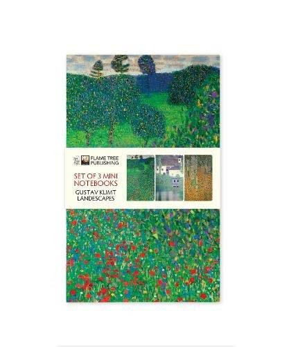 Klimt Landscapes Mini Notebook Collection by Flame Tree Studio, 9781839647208