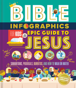 Bible Infographics for Kids Epic Guide to Jesus (Samaritans, Prodigals, Burritos, and How to Walk on Water) by Harvest House Publishers, 9780736984218
