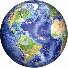 PUZZLE ROUND PLANET EARTH by , 9781441337436