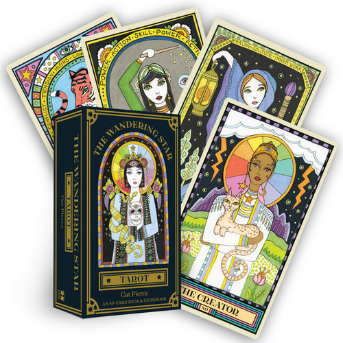 The Wandering Star Tarot (An 80-Card Deck & Guidebook) by Cat Pierce, 9781401964412