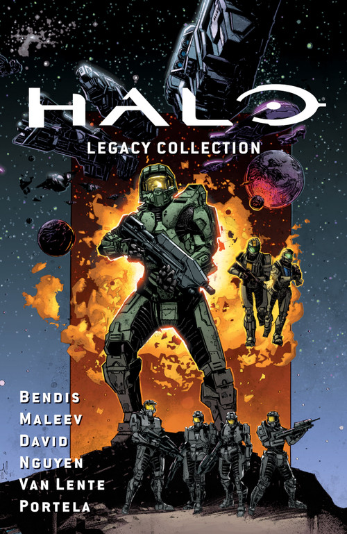 Halo: Legacy Collection by Brian Michael Bendis, Alex Maleev, Peter David, Eric Nguyen, Fred Van Lente, 9781506725895