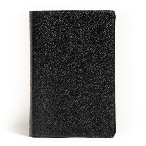 NASB Large Print Personal Size Reference Bible, Black Genuine Leather by Holman Bible Publishers, 9781087756288