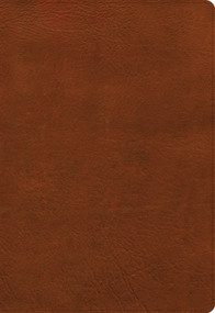 NASB Super Giant Print Reference Bible, Burnt Sienna LeatherTouch, Indexed - 9781087757612 by Holman Bible Publishers, 9781087757612