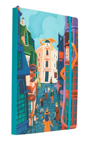 Harry Potter: Exploring Diagon Alley Softcover Notebook by MUTI, 9781647222338
