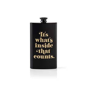 Pocket Flask It's What's Inside That Counts by , 9780735368712