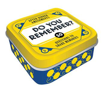 After Dinner Amusements: Do You Remember? by Chronicle Books, 9781452164892