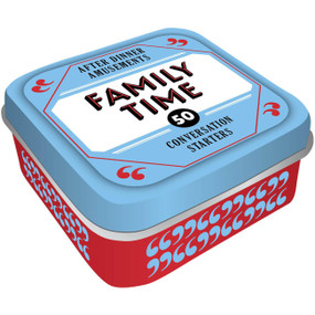 After Dinner Amusements: Family Time (50 Conversation Starters) by Chronicle Books, 9781452164885