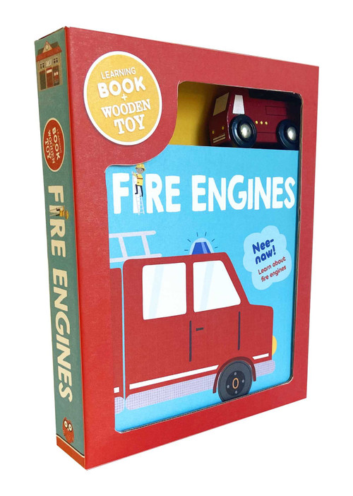 Fire Engines (Book & Wooden Toy Set) by IglooBooks, Sally Payne, 9781839036620