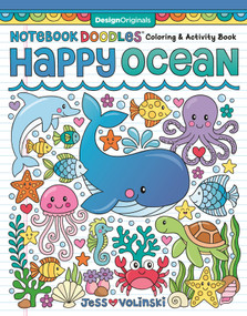 Notebook Doodles Happy Ocean (Coloring & Activity Book) by Jess Volinski, 9781497205437