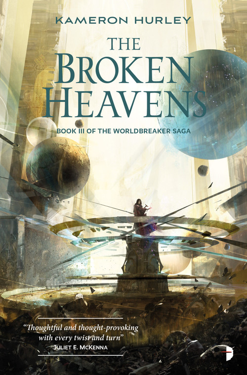 The Broken Heavens by Kameron Hurley, 9780857665621