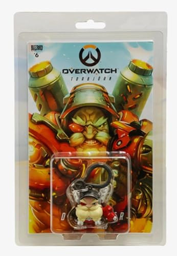 Overwatch Torbjorn Comic Book and Backpack Hanger by Micky Neilson, 9781945683565