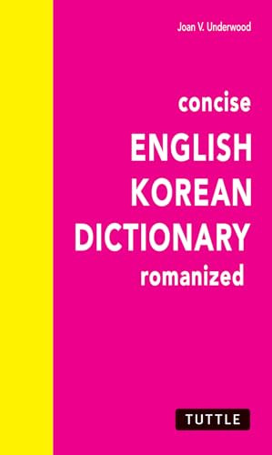Concise English-Korean Dictionary by Joan V. Underwood, 9780804852944