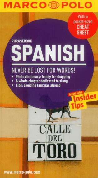 Spanish Marco Polo Phrasebook by Marco Polo Travel Publishing, 9783829708227