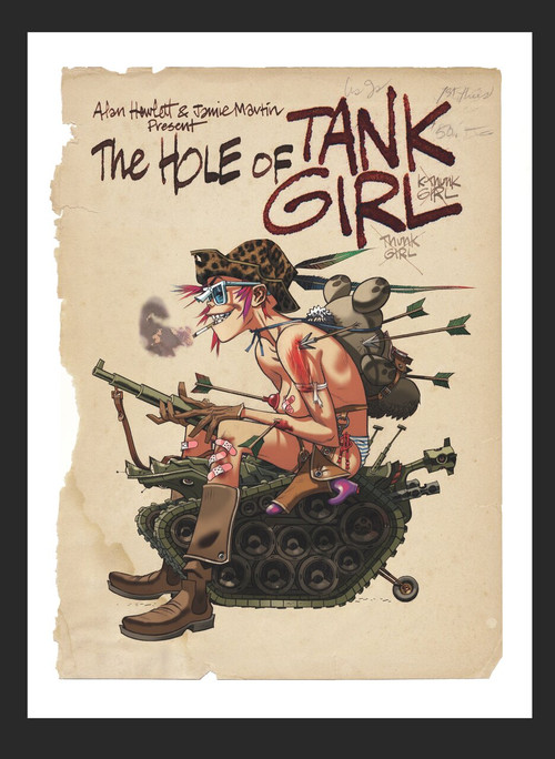 The Hole of Tank Girl by Alan Martin, Jamie Hewlett, 9780857687449