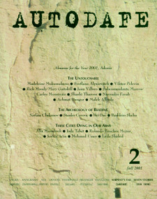 Autodafe 2 (The Journal of the International Parliament of Writers) by International Parliament of Writers, 9781583222621