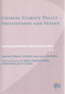Chinese Climate Policy (Institutions and Intent) by Jacques Lesourne, William Ramsay, 9782865928507
