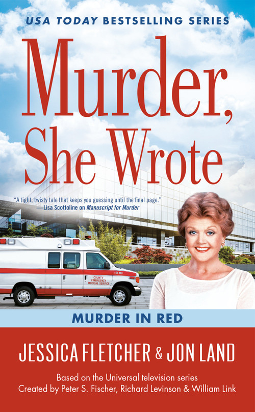 Murder, She Wrote: Murder in Red by Jessica Fletcher, Jon Land, 9780451489357