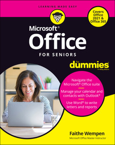 Office For Seniors For Dummies by Faithe Wempen, 9781119844570