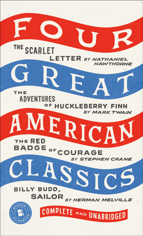 Four Great American Classics by Herman Melville, Mark Twain, Stephen Crane, 9780553213621