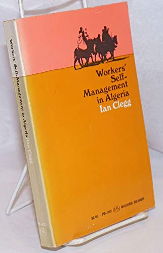 Workers Self-Management by Ian Clegg, 9780853452003