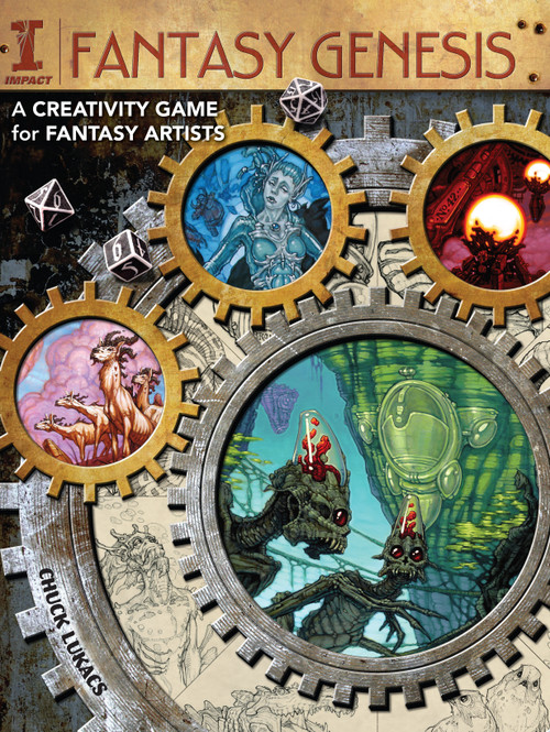 Fantasy Genesis (A Creativity Game for Fantasy Artists) by Chuck Lukacs, 9781600613371