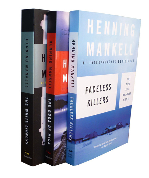 Henning Mankell Wallander Bundle: Faceless Killers, The Dogs of Riga, The White by Henning Mankell, 9780307448231