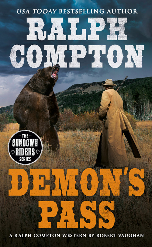Ralph Compton Demon's Pass by Robert Vaughan, Ralph Compton, 9780451197634