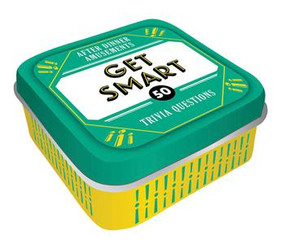 After Dinner Amusements: Get Smart: 50 Trivia Questions (Family Friendly Trivia Card Game, Portable Camping and Holiday Games), 9781452164908
