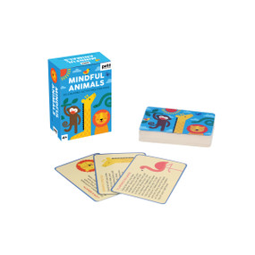 Mindful Animals Calming Cards by Petit Collage, 0810073340435