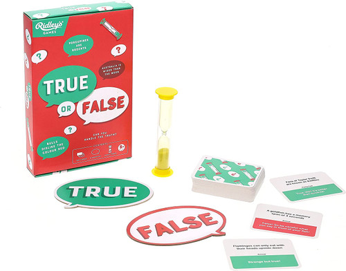 True or False Family Game by Ridley's, 0810073340572