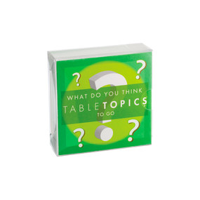 TABLETOPICS TO GO WHAT DO YOU THINK, TG-0236-A