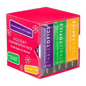 TABLETOPICS HOLIDAY CONVERSATION PACK, TG-0240-A