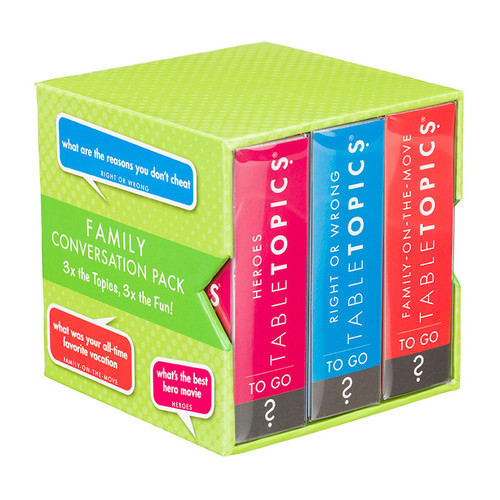 TABLETOPICS FAMILY CONVERSATION PACK, TG-0242-A
