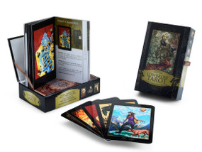 Lowbrow Tarot (Major Arcana Cards (Tarot Kit Box Set with 22 Cards and Guide Book)) by Aunia Kahn, Russell J. Moon, 9780764342356