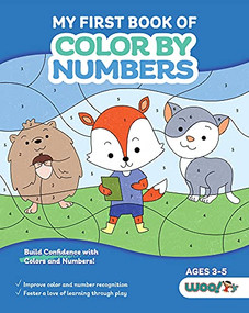 My First Book of Color by Numbers ((Build Confidence with Colors and Numbers)) by Woo! Jr. Kids Activities, 9781642507157