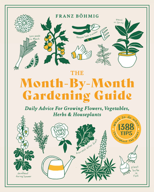 The Month-by-Month Gardening Guide (Daily Advice for Growing Flowers, Vegetables, Herbs, and Houseplants) by Franz Bohmig, 9781643261416